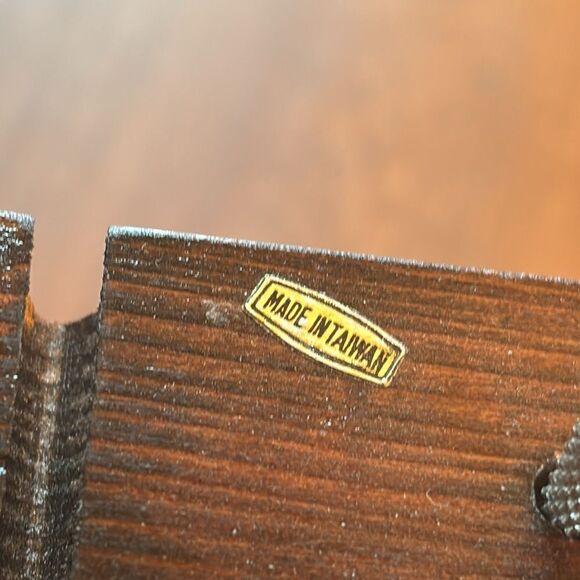 NEW. Vintage 6 Piece MCM Wood Nutcracker Utensil Set - Picture 3 of 8